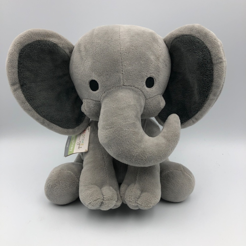 Bedtime Originals Elephant Plush Choo Choo Gray Stuffed Animal Baby Toy Humphrey